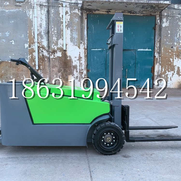 长垣市小型电动叉车1吨2吨步行站驾式电瓶堆高充电装卸车液压升降车铲车